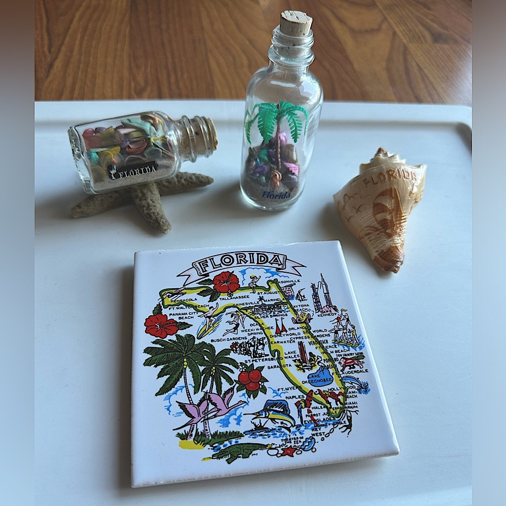 4 state of Florida souvenirs